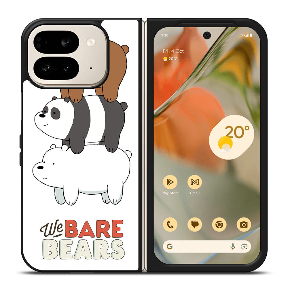 WHO WE BEAR PANDA BEAR CARTOON Google Pixel 9 Pro Fold Case Cover