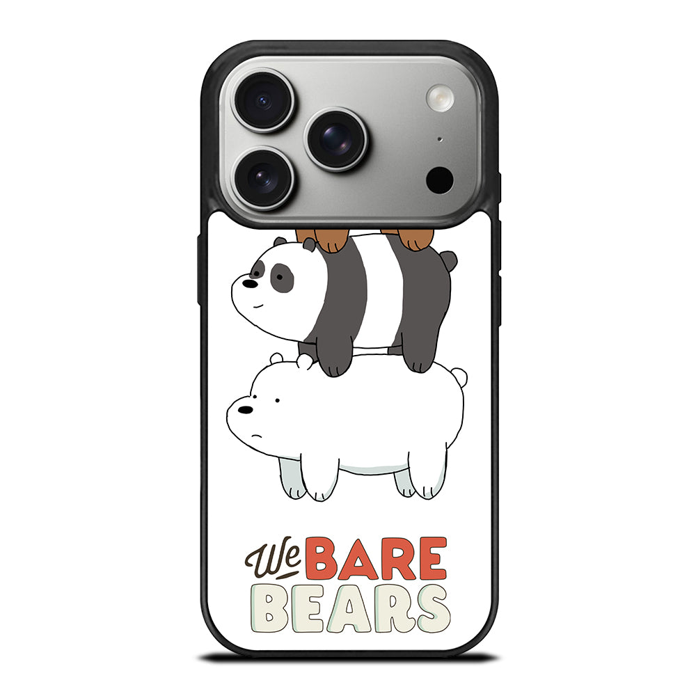 WHO WE BEAR PANDA BEAR CARTOON iPhone 17 Pro Case Cover