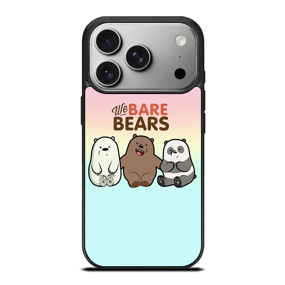WHO WE BEAR PANDA BEAR COLOR FULL iPhone 17 Pro Case Cover