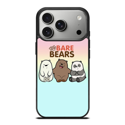 WHO WE BEAR PANDA BEAR COLOR FULL iPhone 17 Pro Case Cover