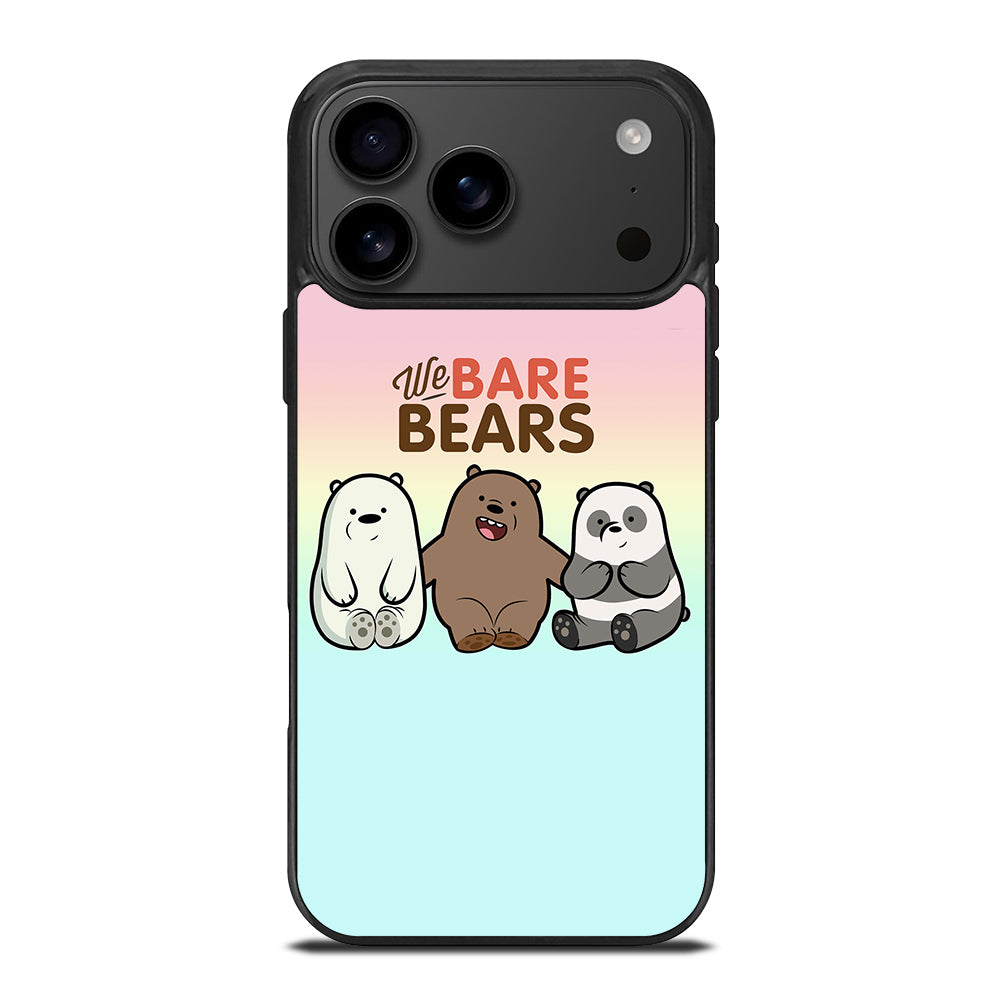 WHO WE BEAR PANDA BEAR COLOR FULL iPhone 17 Pro Max Case Cover
