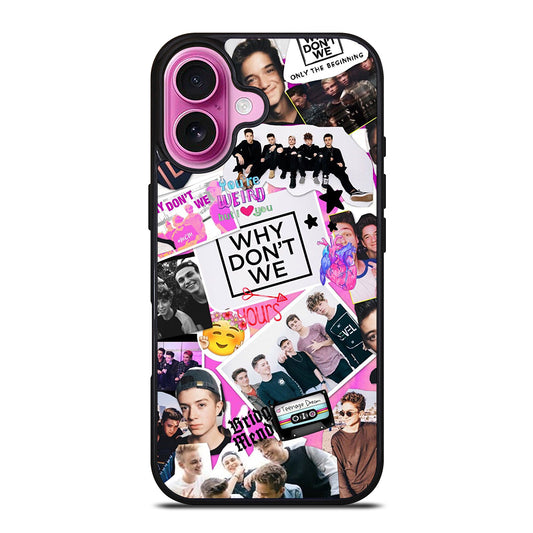 WHY DON'T WE COLLAGE iPhone 16 Plus Case Cover