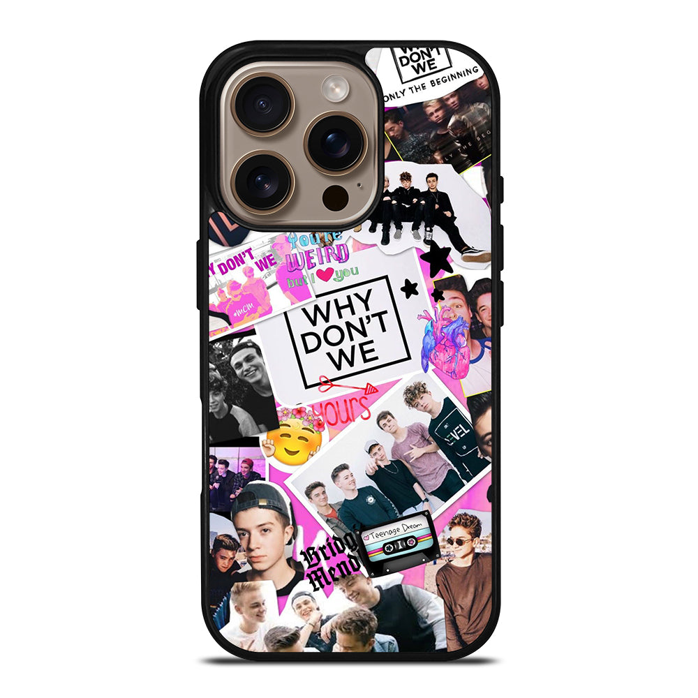 WHY DON'T WE COLLAGE iPhone 16 Pro Case Cover