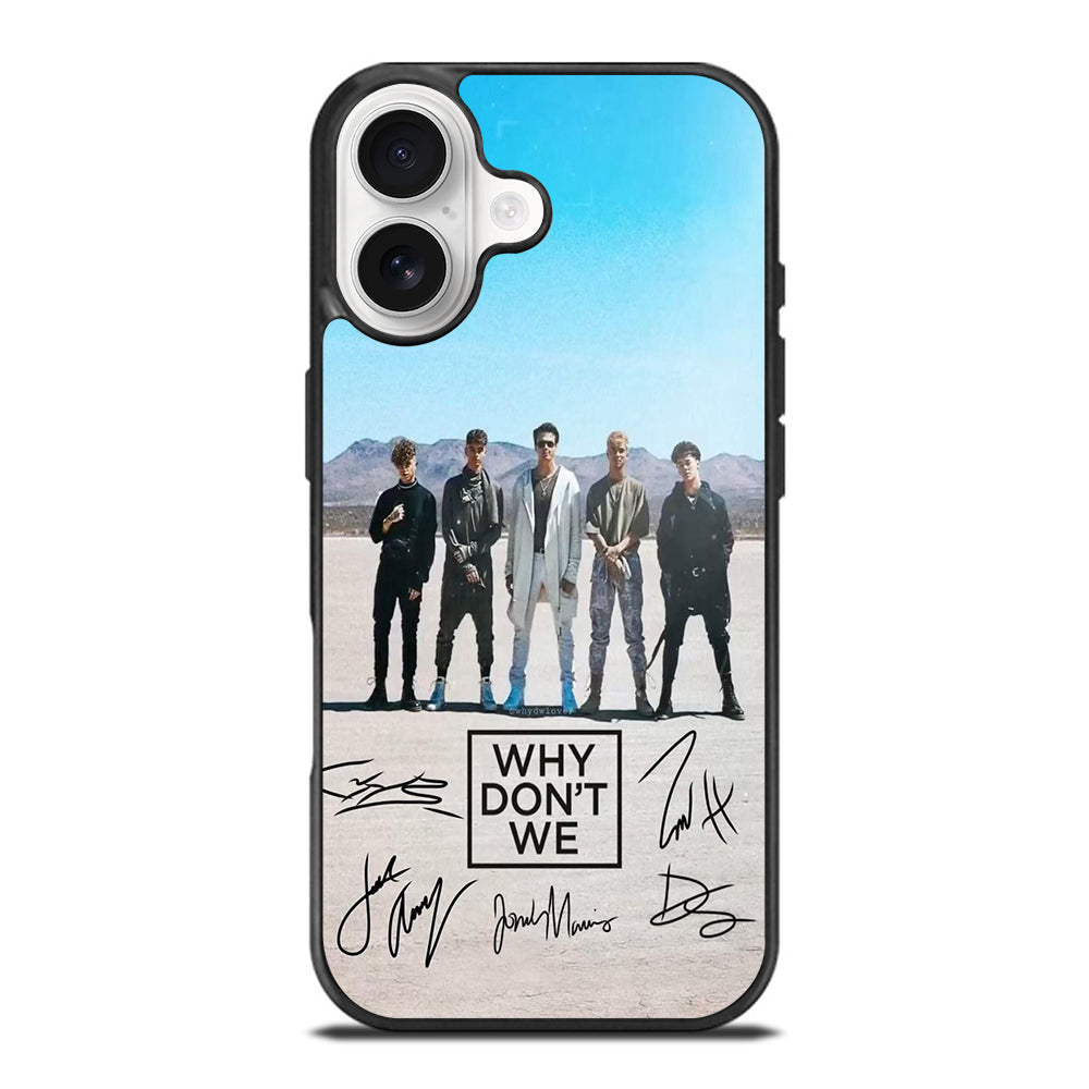 WHY DON'T WE SIGNATURE iPhone 17 Case Cover
