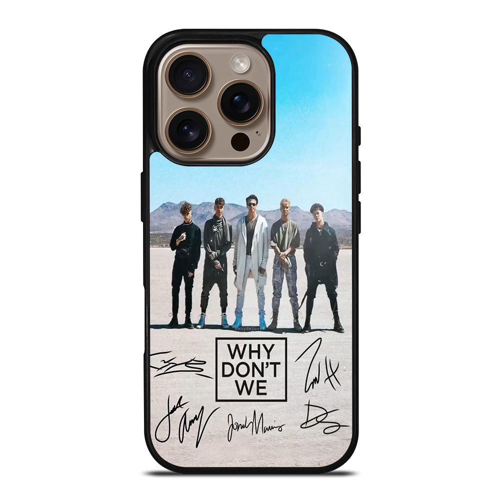 WHY DON'T WE SIGNATURE iPhone 16 Pro Case Cover