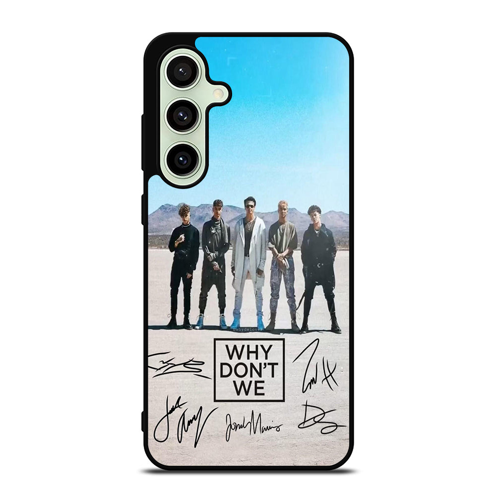 WHY DON'T WE SIGNATURE Samsung Galaxy S24 FE Case Cover