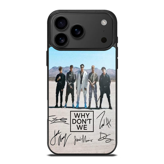 WHY DON'T WE SIGNATURE iPhone 17 Pro Max Case Cover