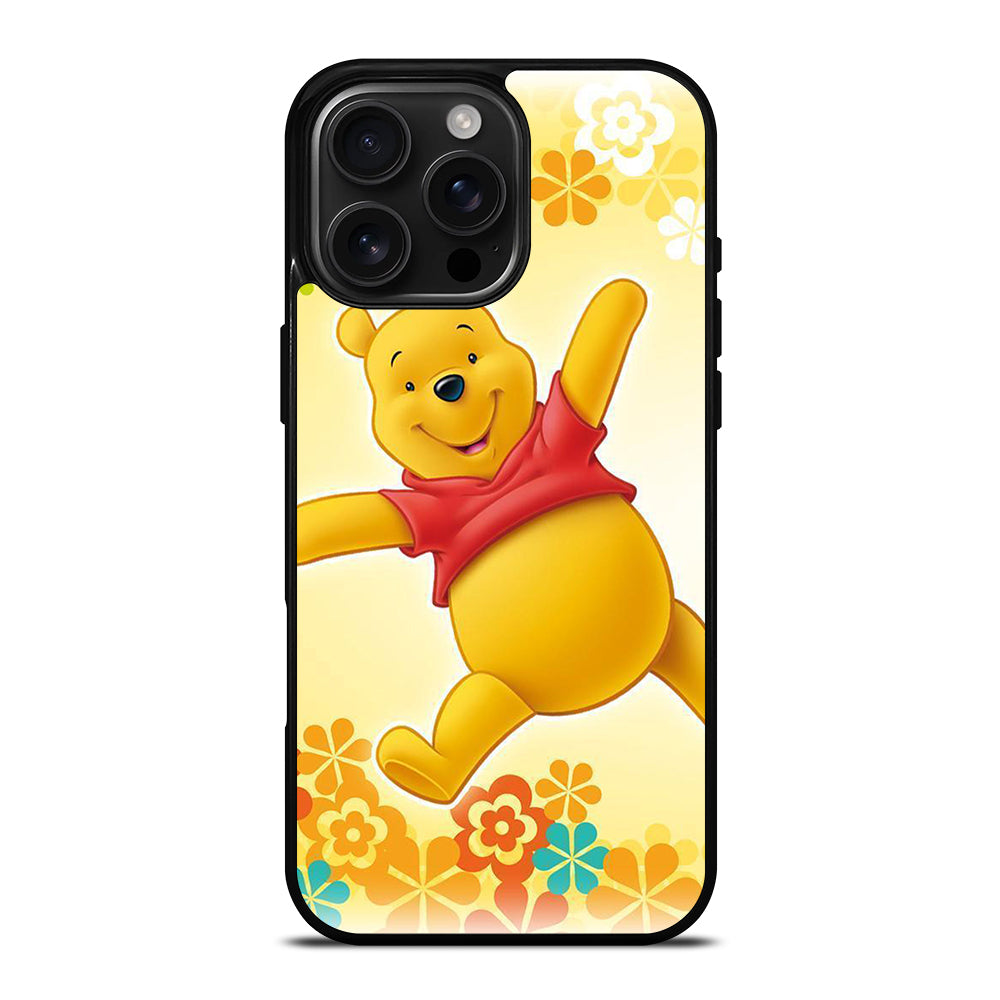 WINNIE THE POOH FLOWER iPhone 16 Pro Max Case Cover