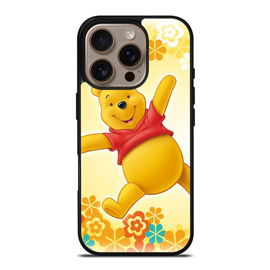 WINNIE THE POOH FLOWER iPhone 16 Pro Case Cover