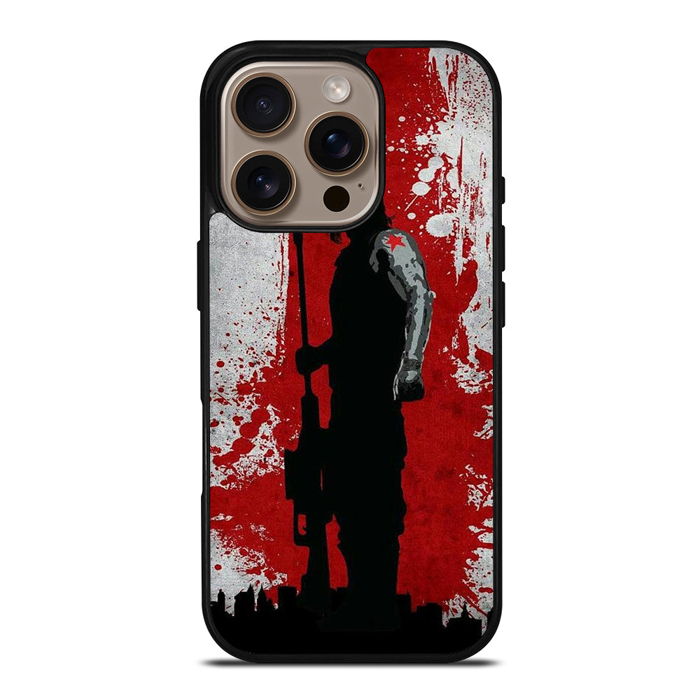 WINTER SOLDIER ART iPhone 16 Pro Case Cover