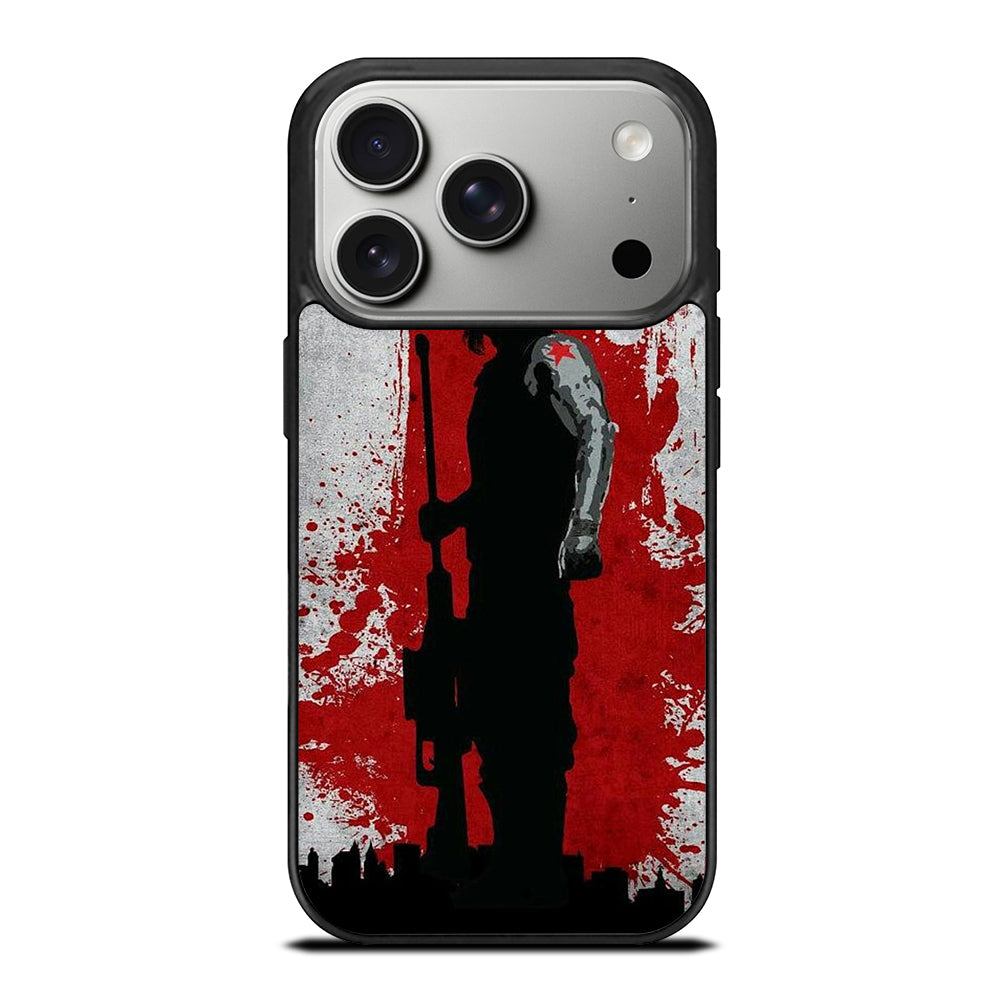 WINTER SOLDIER ART iPhone 17 Pro Case Cover