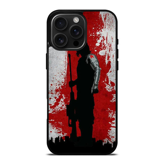 WINTER SOLDIER ART iPhone 16 Pro Max Case Cover