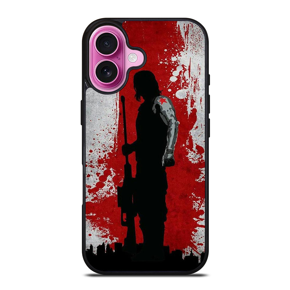 WINTER SOLDIER ART iPhone 16 Plus Case Cover