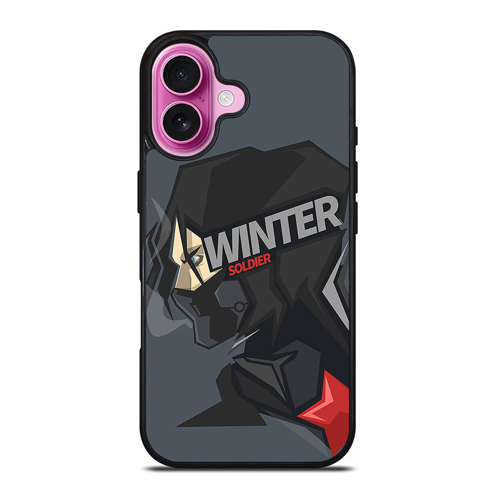 WINTER SOLDIER CLIPART iPhone 16 Plus Case Cover