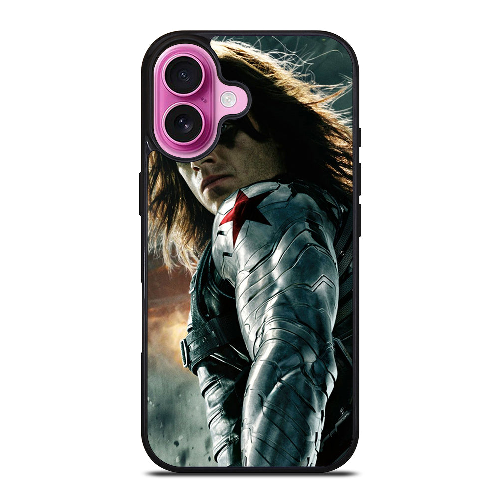 WINTER SOLDIER MARVEL iPhone 16 Plus Case Cover