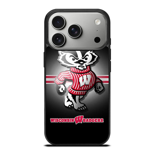 WISCONSIN BADGERS FOOTBALL 1 iPhone 17 Pro Case Cover