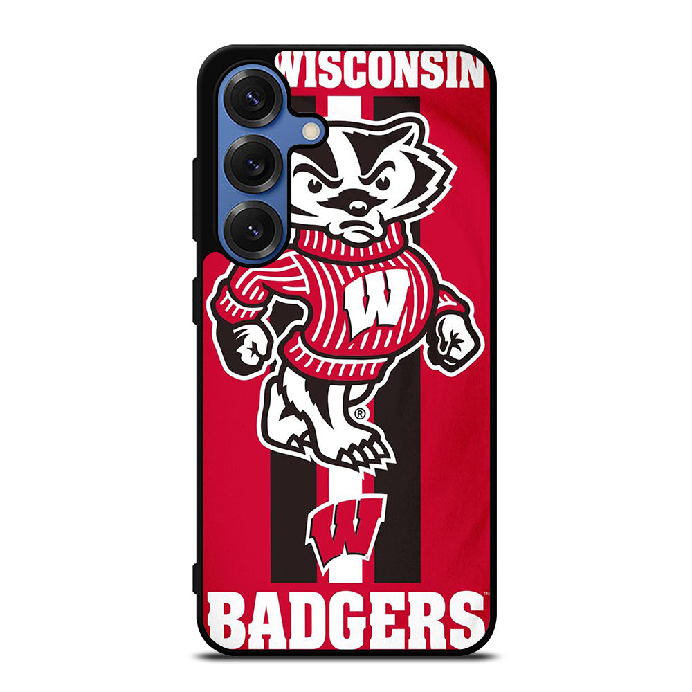 WISCONSIN BADGERS FOOTBALL 2 Samsung Galaxy S25 Case Cover