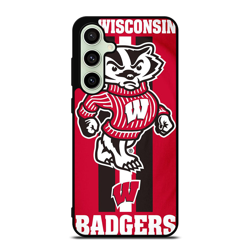 WISCONSIN BADGERS FOOTBALL 2 Samsung Galaxy S24 FE Case Cover