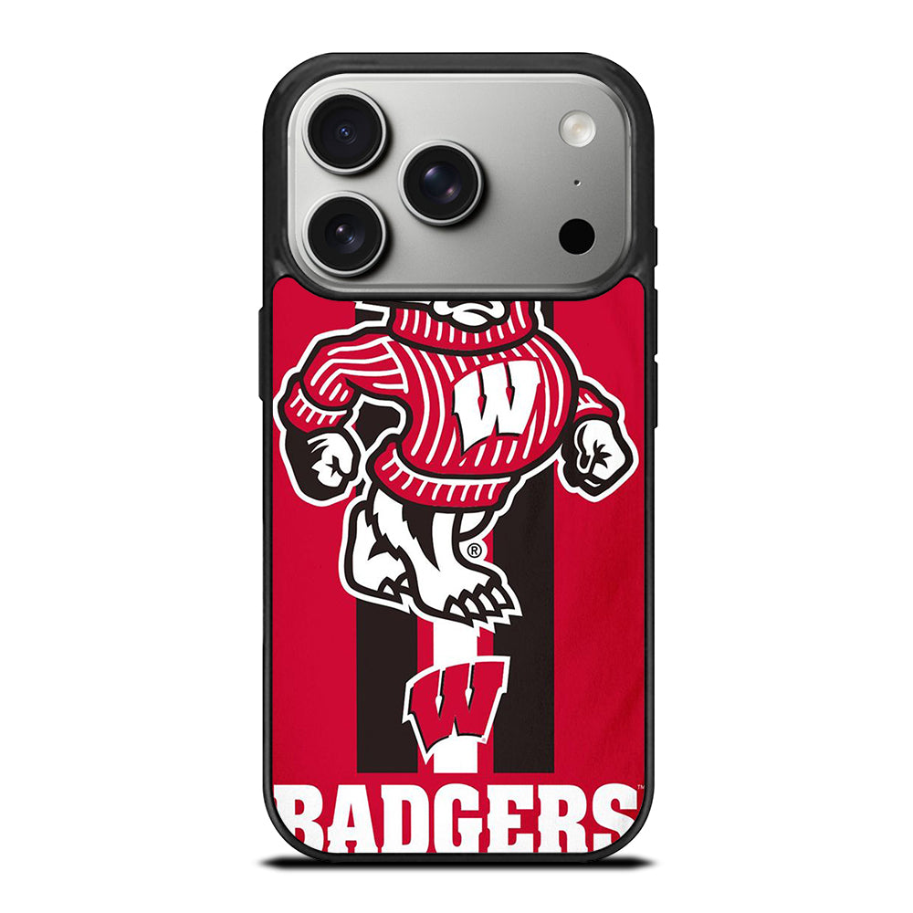 WISCONSIN BADGERS FOOTBALL 2 iPhone 17 Pro Case Cover