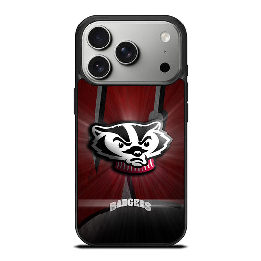WISCONSIN BADGERS FOOTBALL 3 iPhone 17 Pro Case Cover