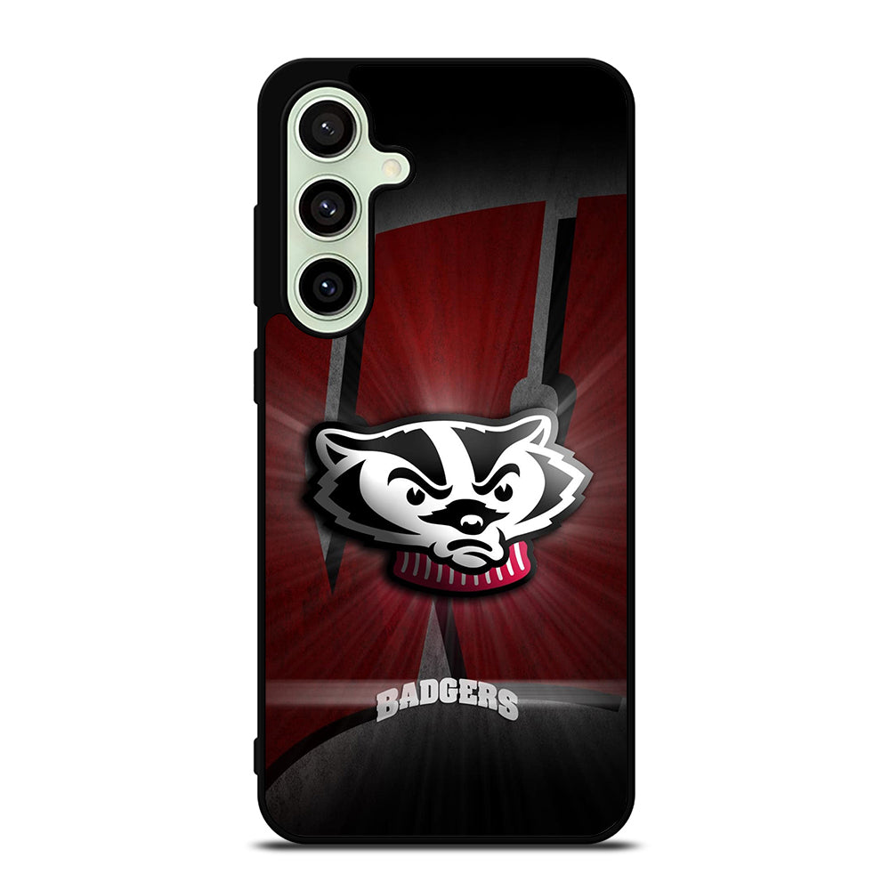 WISCONSIN BADGERS FOOTBALL 3 Samsung Galaxy S24 FE Case Cover