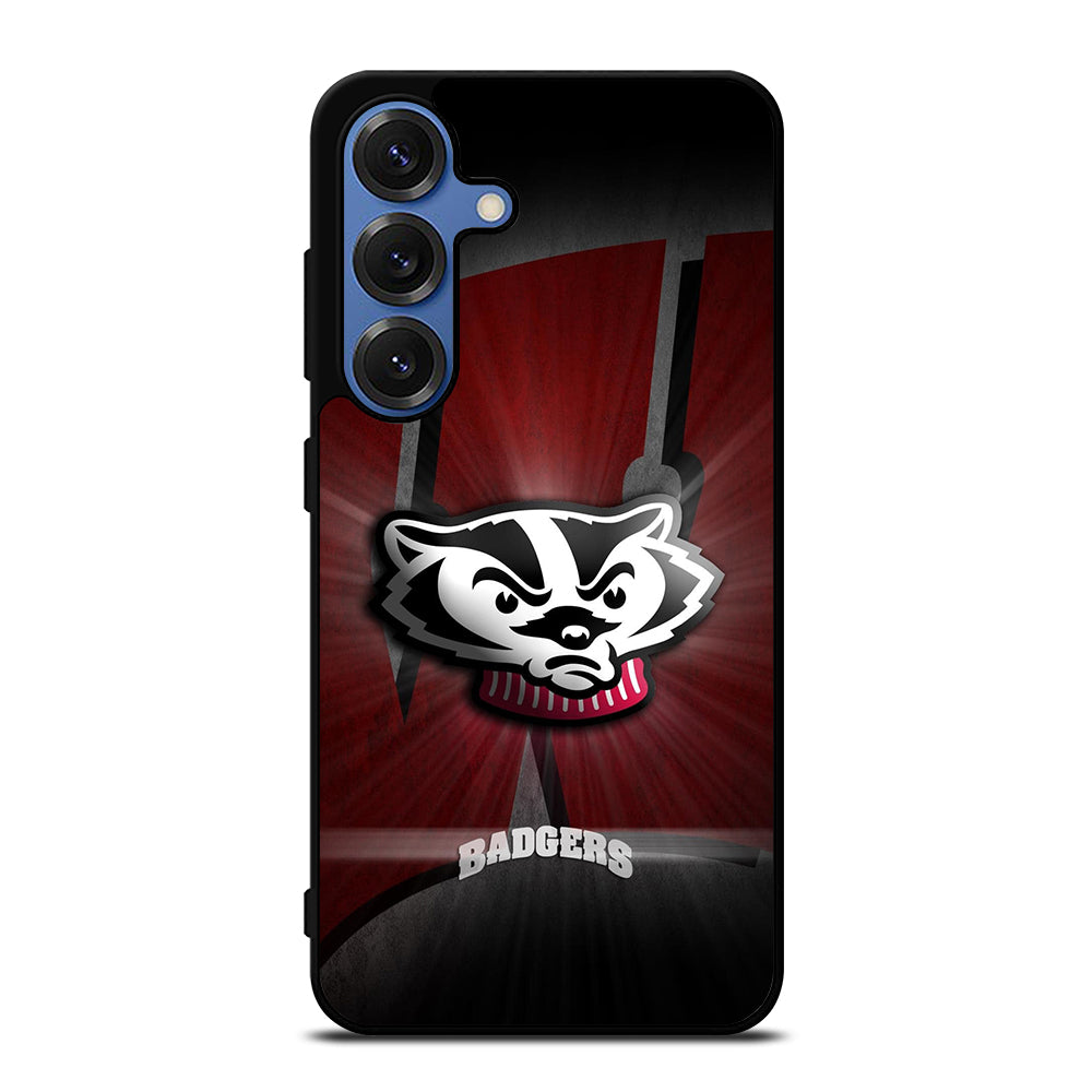 WISCONSIN BADGERS FOOTBALL 3 Samsung Galaxy S25 Case Cover