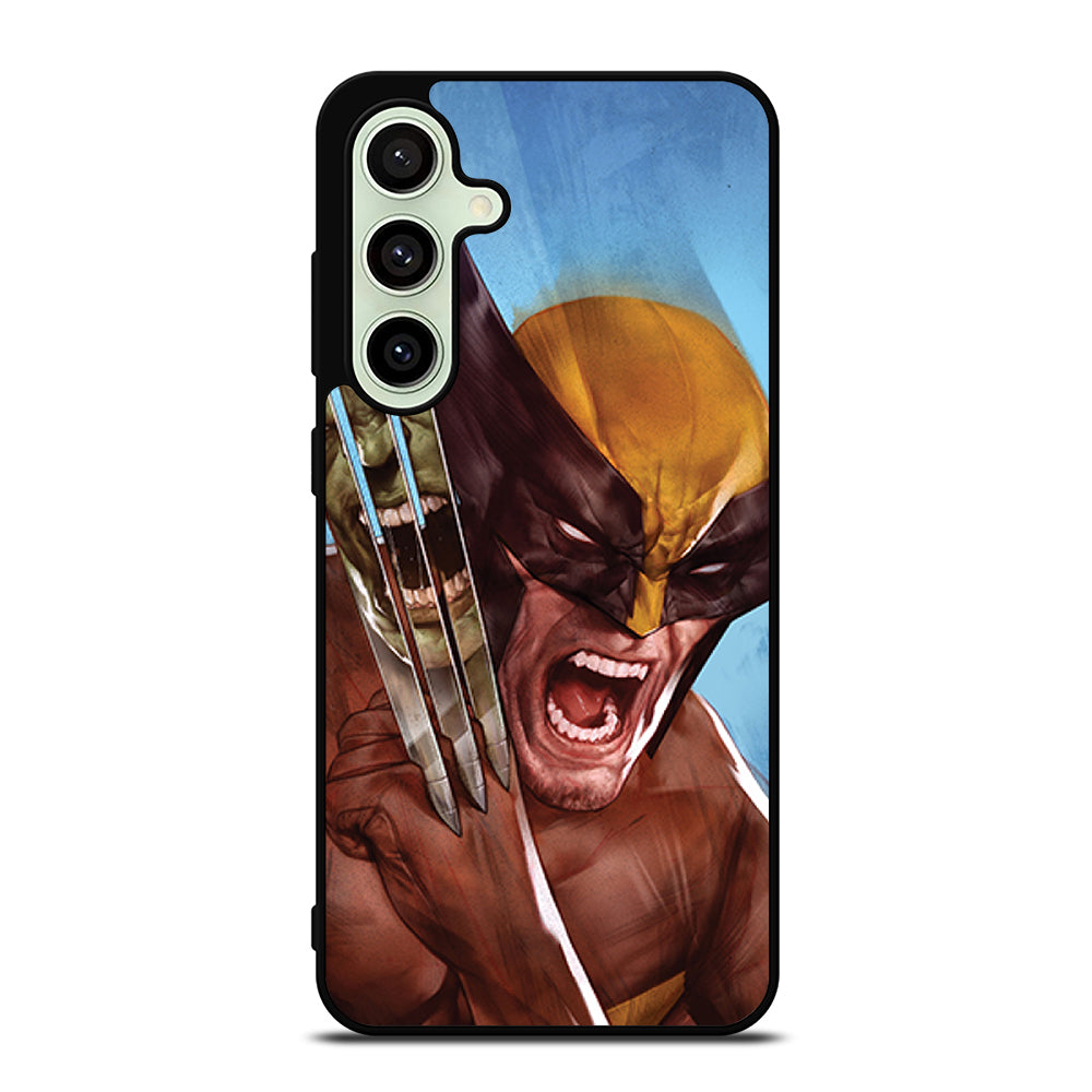 WOLVERINE VS HULK MARVEL Samsung Galaxy S24 FE Case Cover