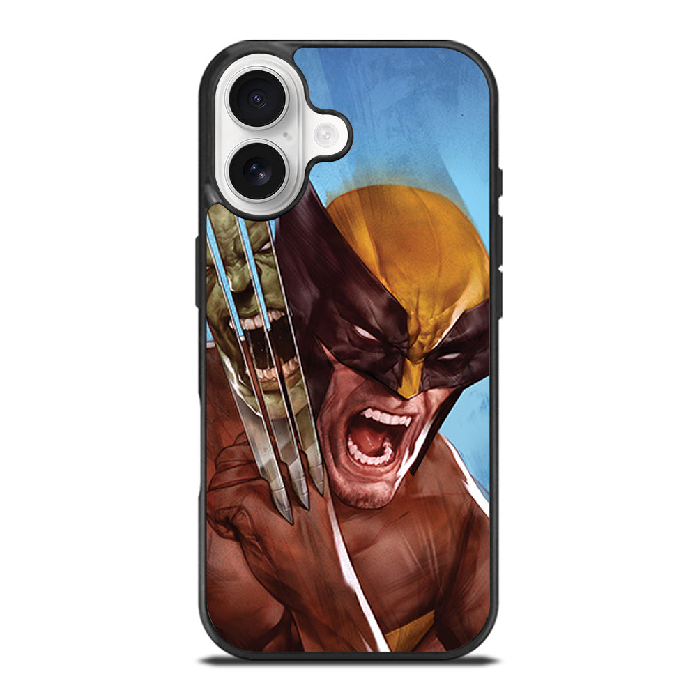 WOLVERINE VS HULK MARVEL iPhone 17 Case Cover