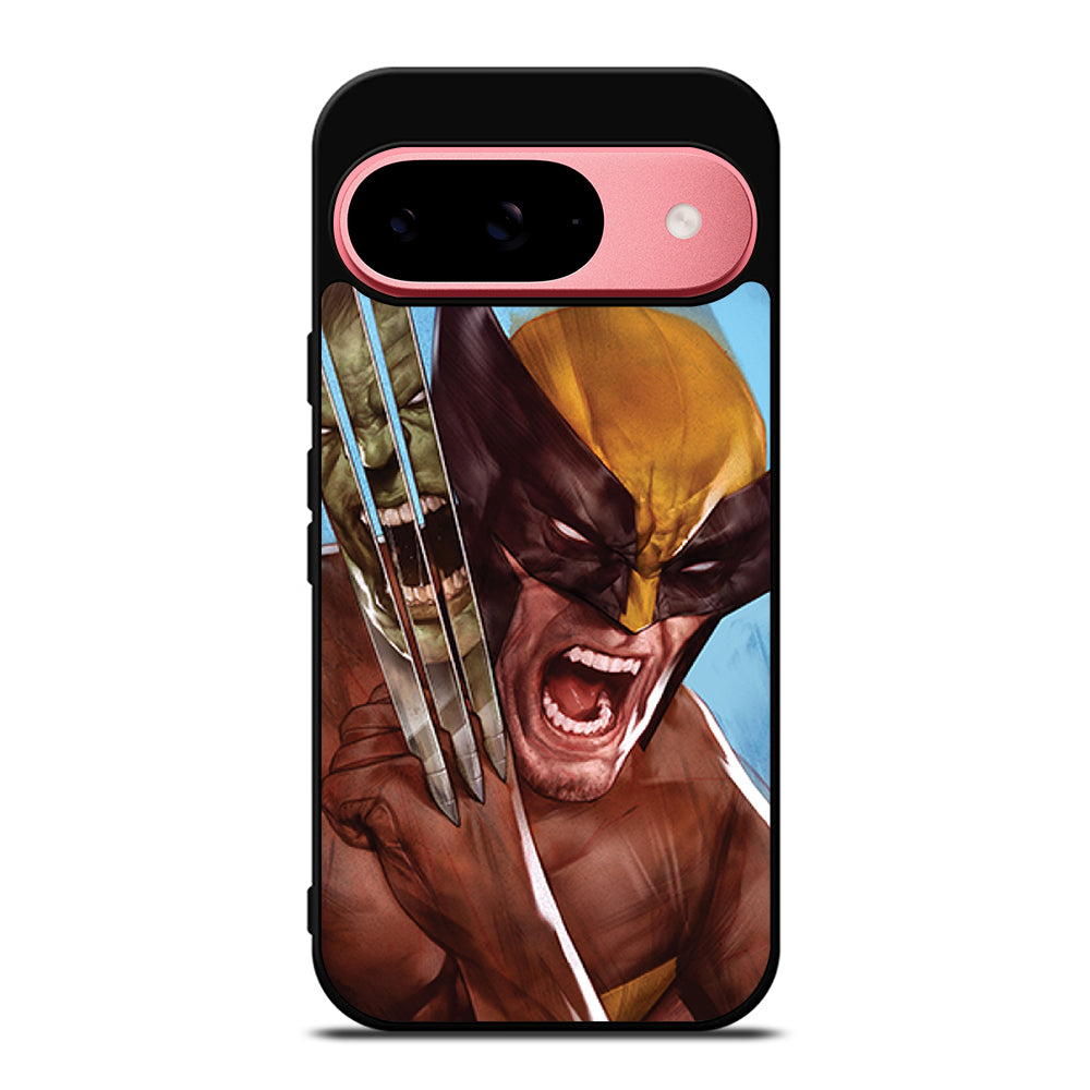 WOLVERINE VS HULK MARVEL Google Pixel 9 Case Cover