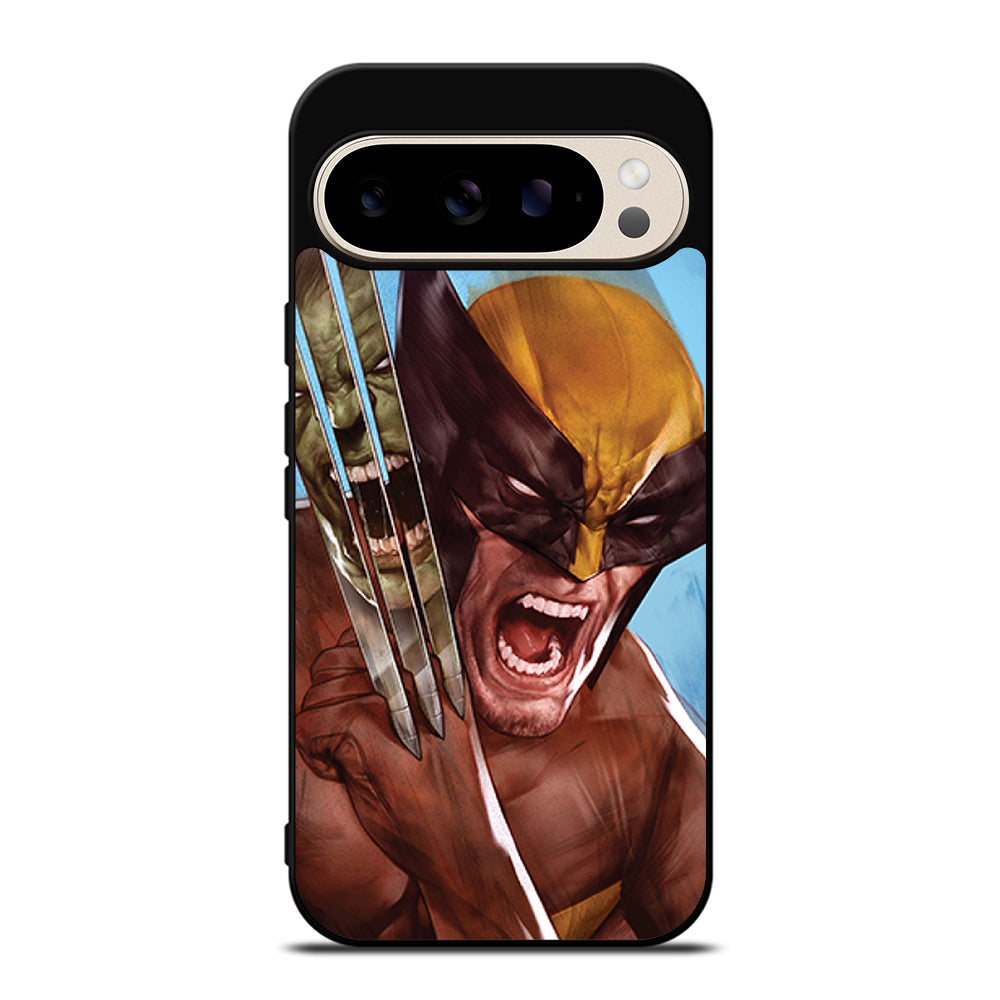 WOLVERINE VS HULK MARVEL Google Pixel 9 Pro Case Cover