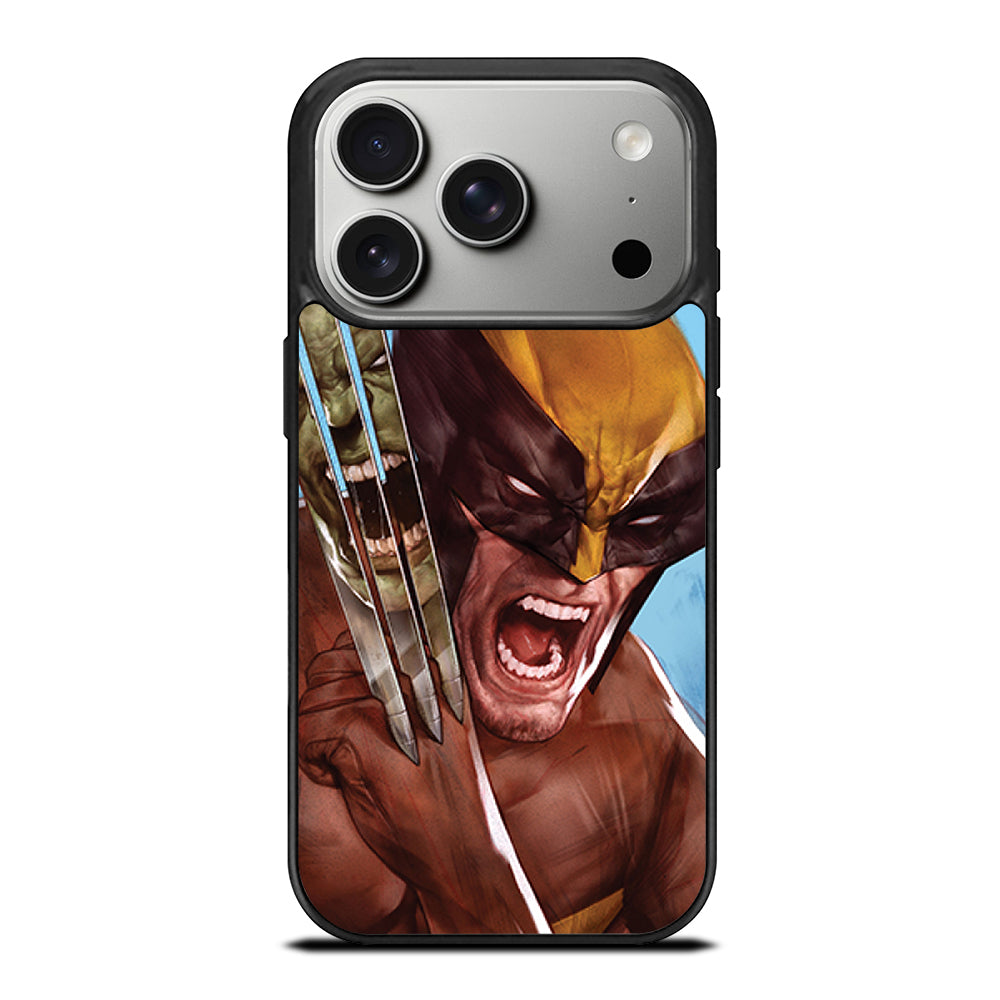 WOLVERINE VS HULK MARVEL iPhone 17 Pro Case Cover