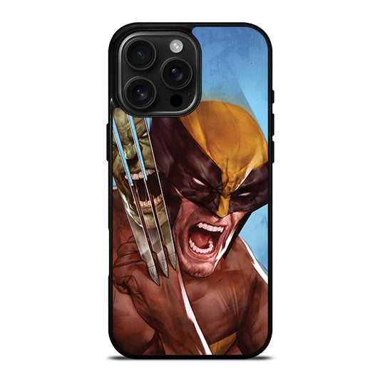 WOLVERINE VS HULK MARVEL iPhone 16 Pro Max Case Cover