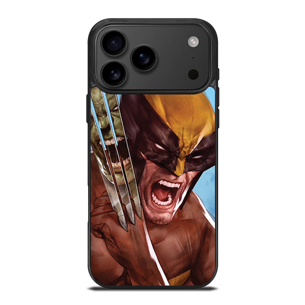WOLVERINE VS HULK MARVEL iPhone 17 Pro Max Case Cover