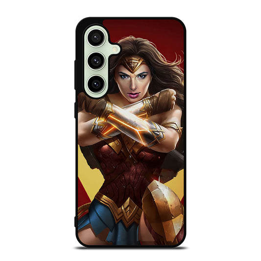 WONDER WOMAN SUPERHERO DC 3 Samsung Galaxy S24 FE Case Cover