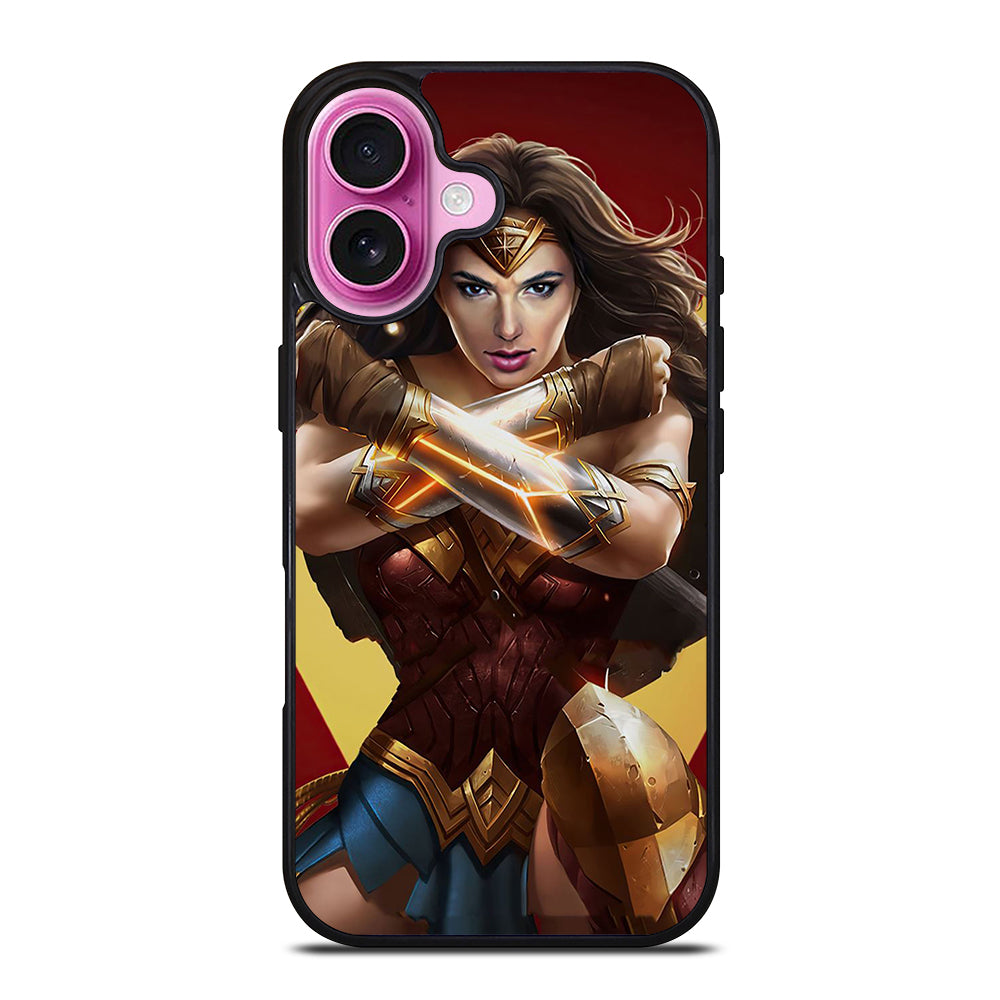 WONDER WOMAN SUPERHERO DC 3 iPhone 16 Plus Case Cover