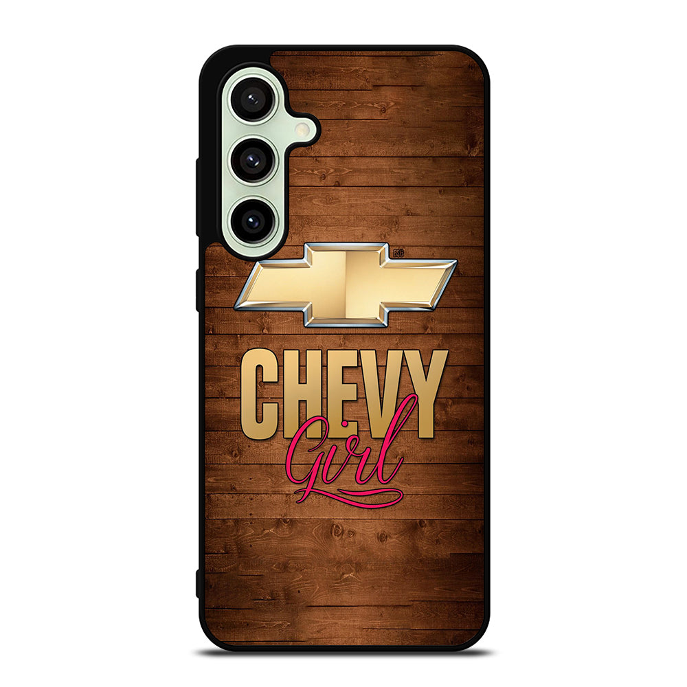 WOODEN CHEVY GIRL Samsung Galaxy S24 FE Case Cover