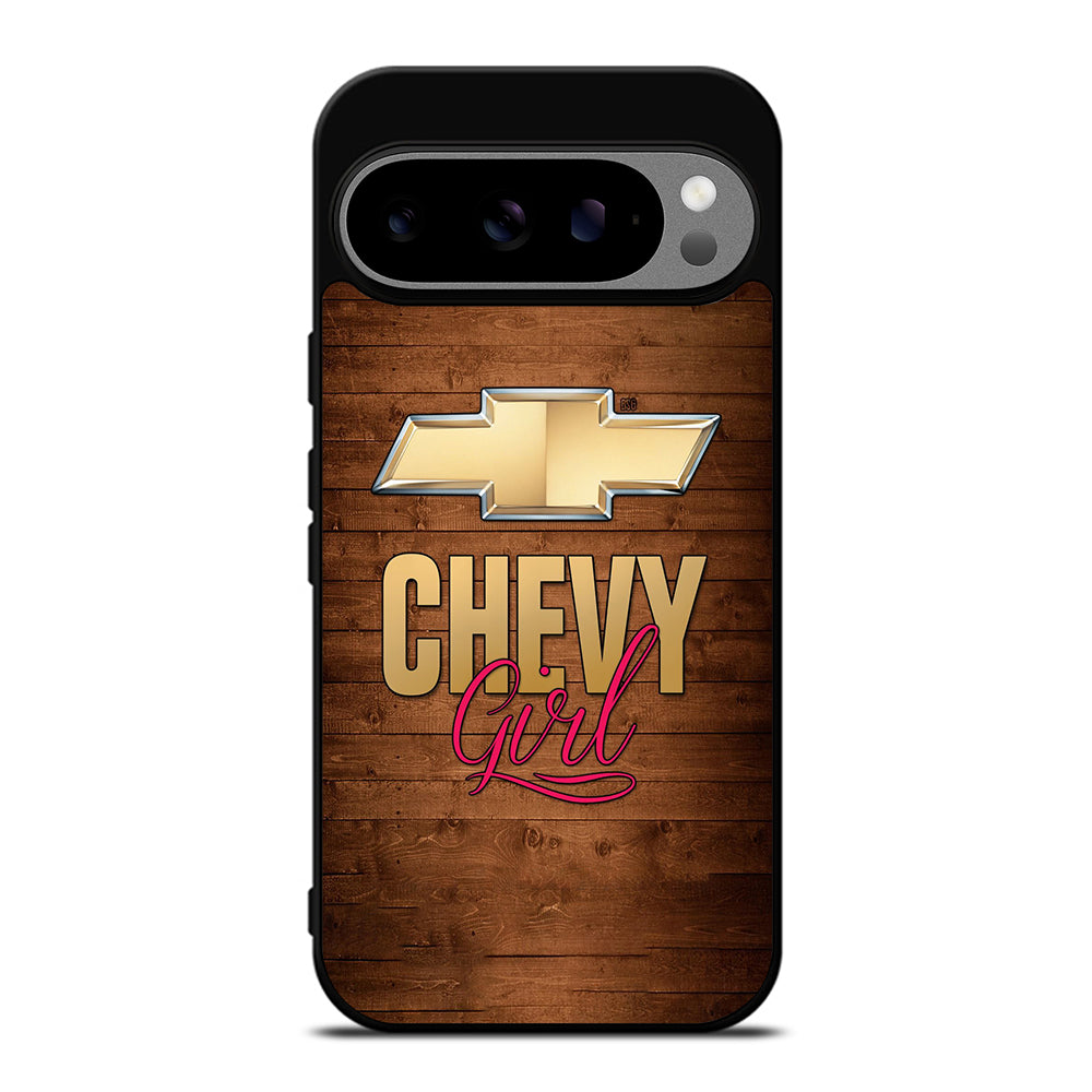 WOODEN CHEVY GIRL Google Pixel 9 Pro XL Case Cover