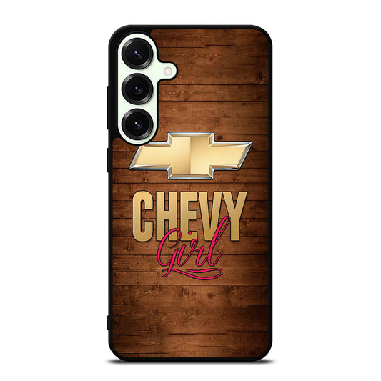 WOODEN CHEVY GIRL Samsung Galaxy S25 Plus Case Cover