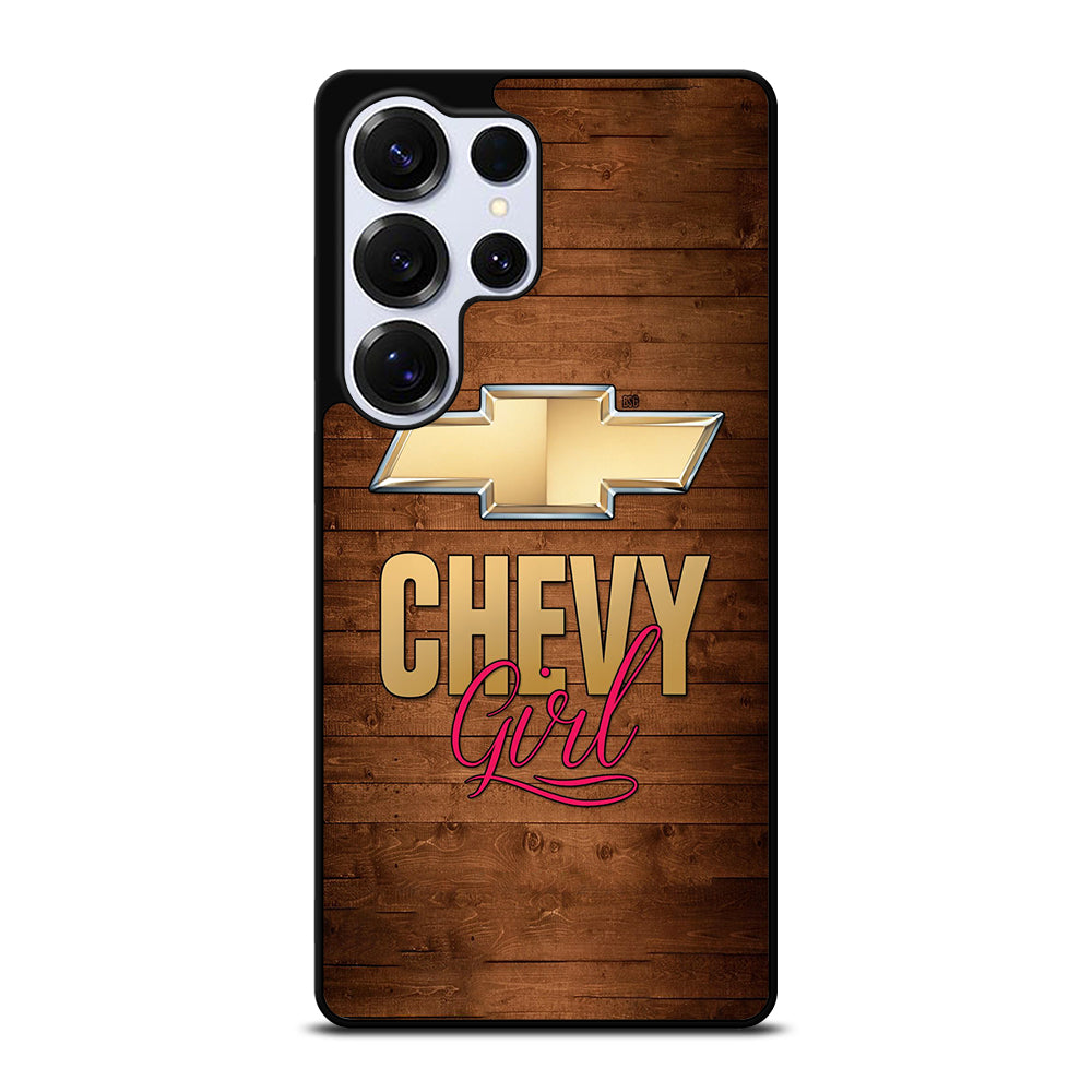 WOODEN CHEVY GIRL Samsung Galaxy S25 Ultra Case Cover