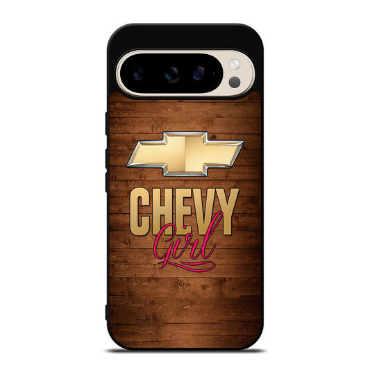 WOODEN CHEVY GIRL Google Pixel 9 Pro Case Cover