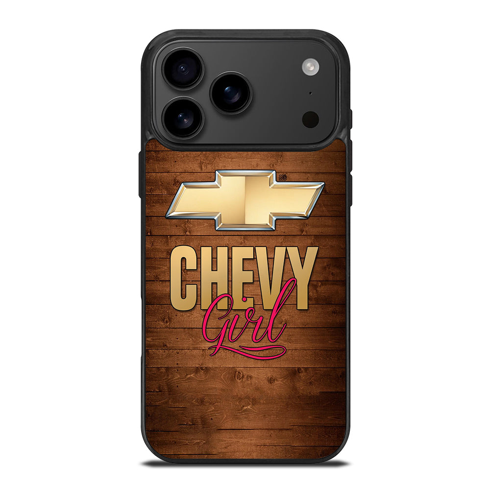 WOODEN CHEVY GIRL iPhone 17 Pro Max Case Cover