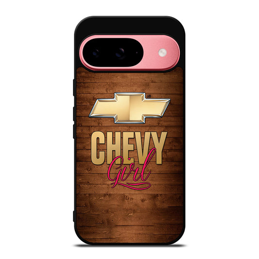 WOODEN CHEVY GIRL Google Pixel 9 Case Cover