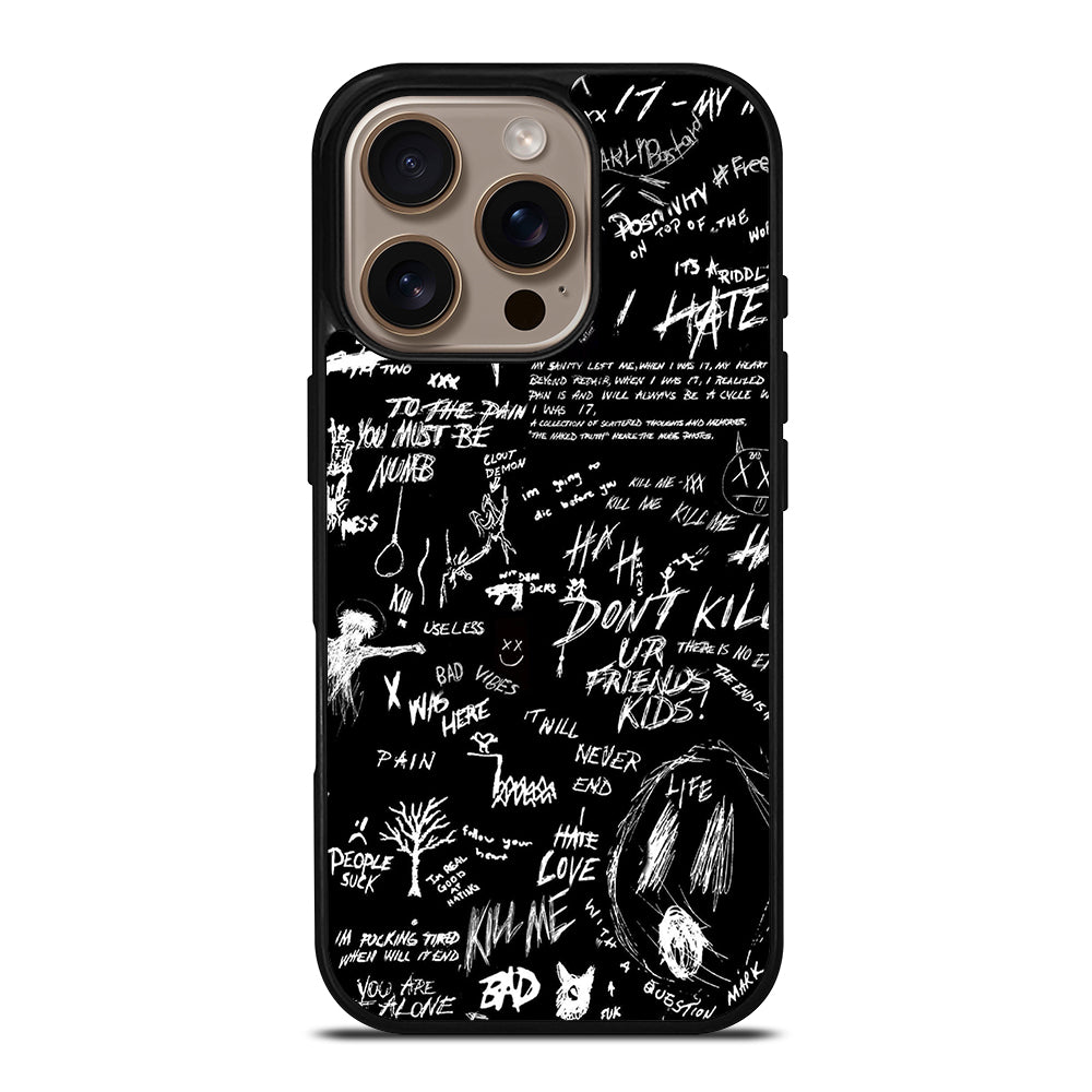 XXXTENTACION QUOTE iPhone 16 Pro Case Cover