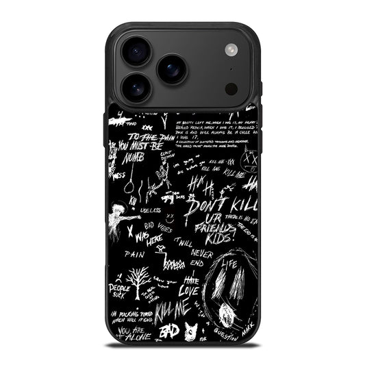XXXTENTACION QUOTE iPhone 17 Pro Max Case Cover