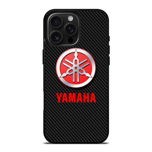 YAMAHA CARBON LOGO iPhone 16 Pro Max Case Cover