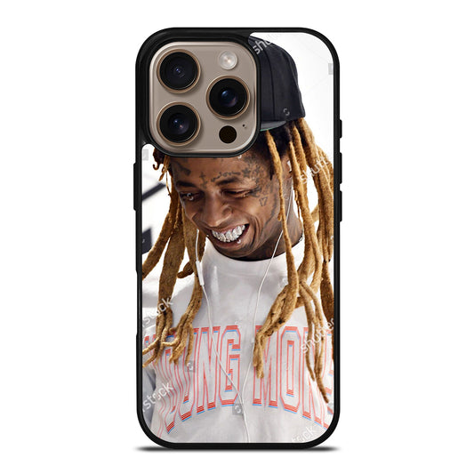 YOUNG MONEY LIL WAYNE AMERICAN RAPPER iPhone 16 Pro Case Cover