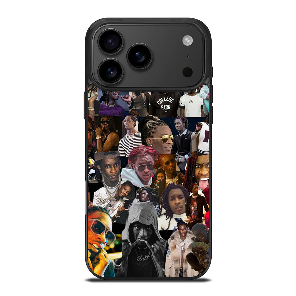 YOUNG THUG RAPPER COLLAGE iPhone 17 Pro Max Case Cover