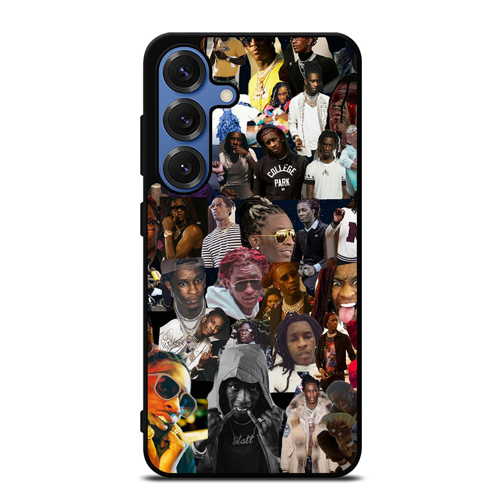 YOUNG THUG RAPPER COLLAGE Samsung Galaxy S25 Case Cover