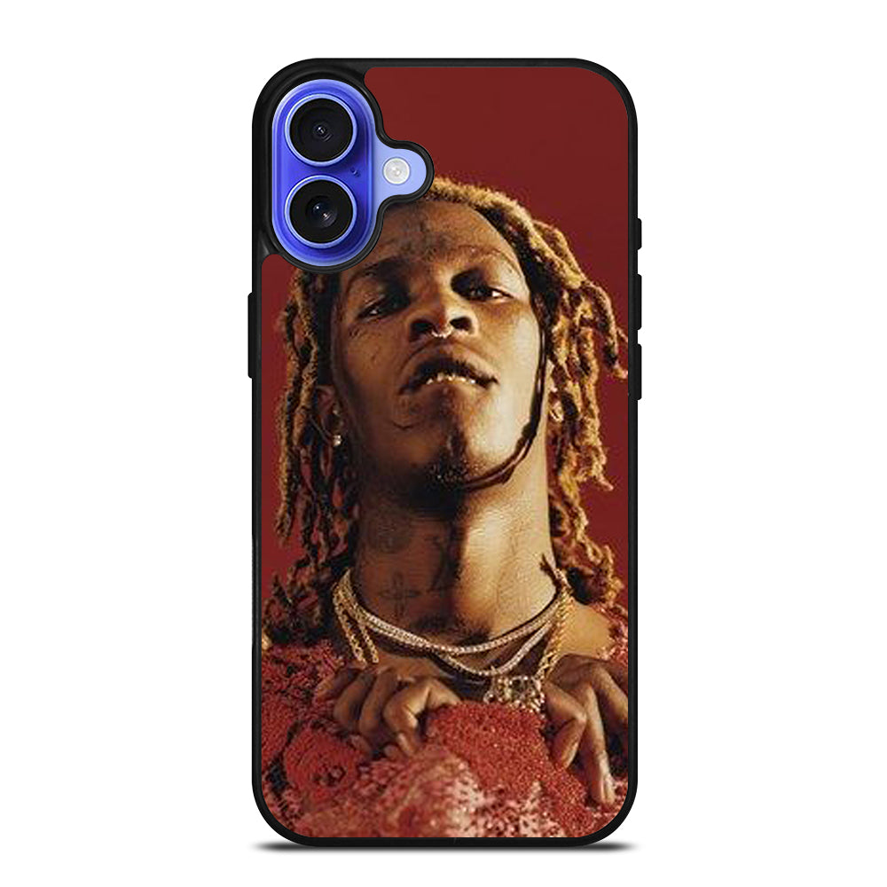 YOUNG THUG RAPPER FACE iPhone 16 Case Cover