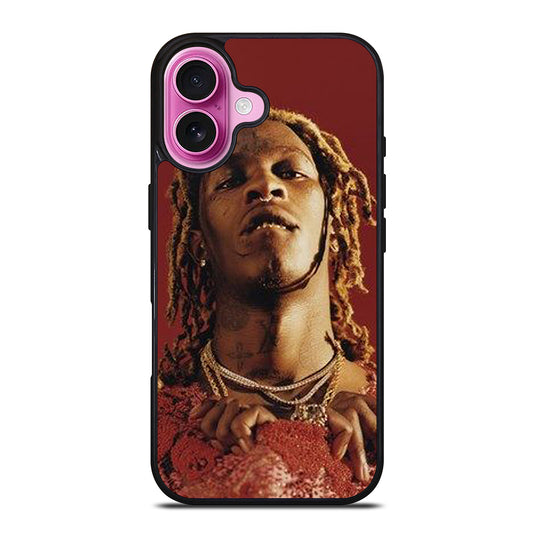 YOUNG THUG RAPPER FACE iPhone 16 Plus Case Cover